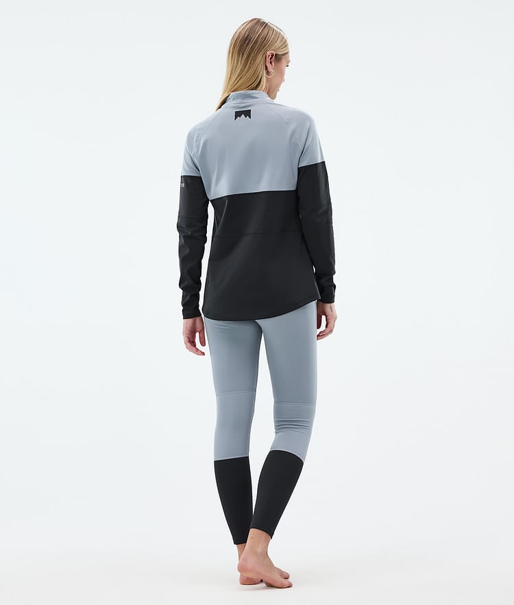 Montec Alpha W Kerrastohousut Naiset Soft Blue/Black, Kuva 4 / 7