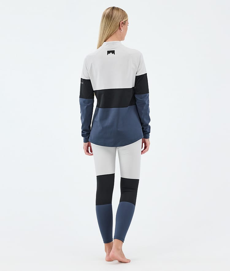 Montec Alpha W Kerrastohousut Naiset Light Grey/Black/Metal Blue, Image 4 of 7