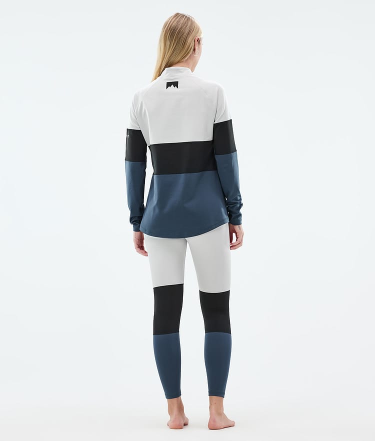 Montec Alpha W Kerrastohousut Naiset Light Grey/Black/Metal Blue, Kuva 4 / 7