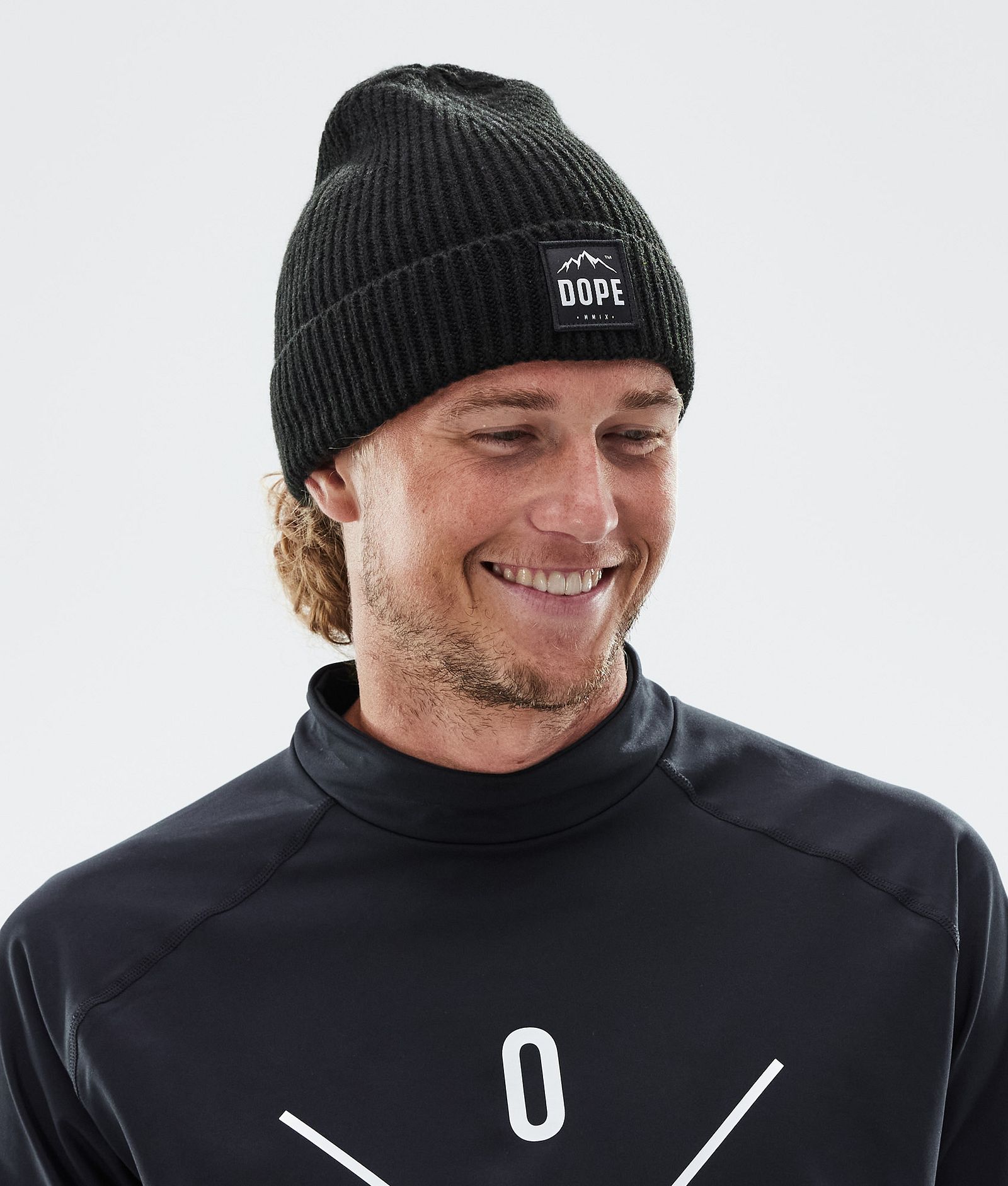 Dope Ribbed Paradise Pipo Black, Kuva 2 / 3