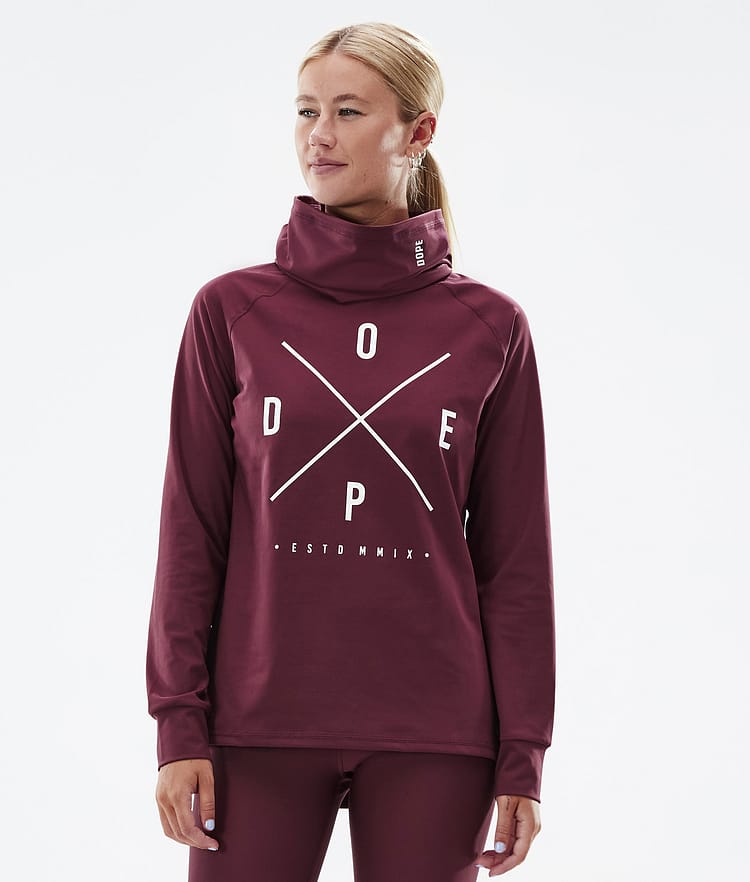 Dope Snuggle W 22 Kerrastopaita Naiset 2X-Up Burgundy, Kuva 1 / 6