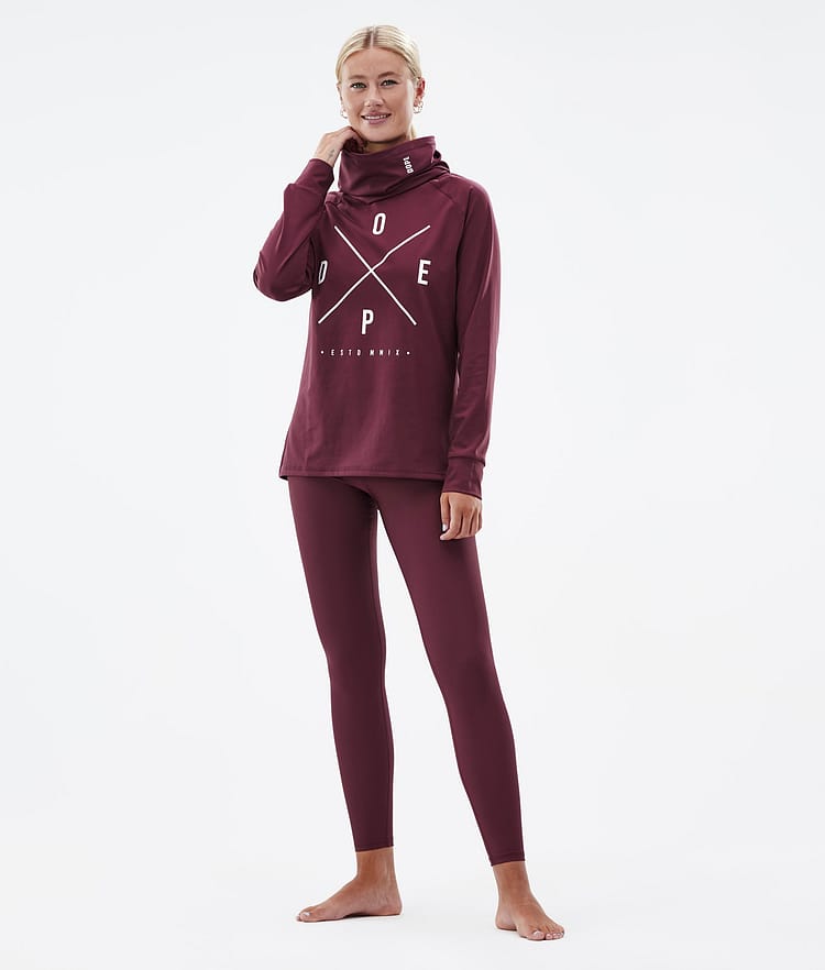 Dope Snuggle W 22 Kerrastopaita Naiset 2X-Up Burgundy, Kuva 4 / 6