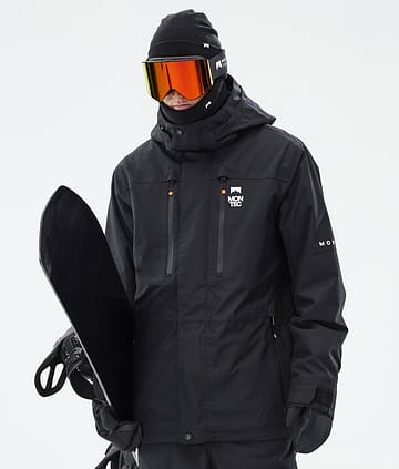 Montec Fawk Lumilautailutakki Black
