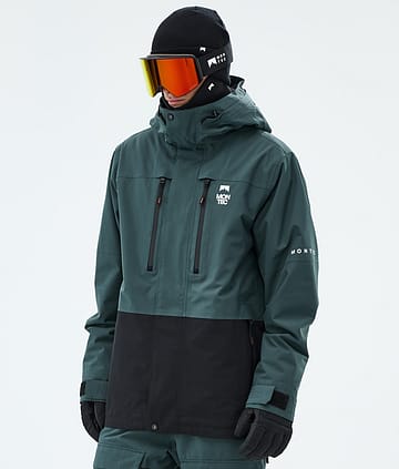 Montec Fawk Lumilautailutakki Dark Atlantic/Black