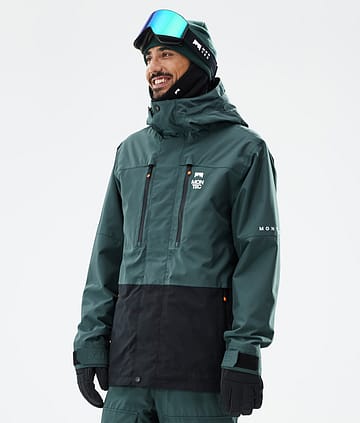 Montec Fawk Lumilautailutakki Dark Atlantic/Black