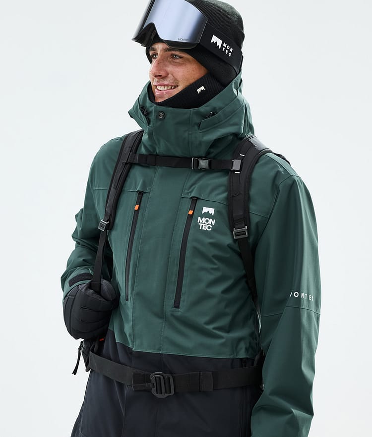 Montec Fawk Lumilautailutakki Miehet Dark Atlantic/Black, Kuva 2 / 10