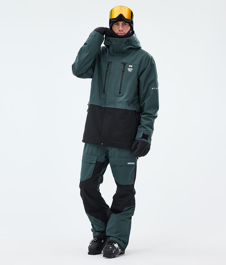 Montec Fawk Laskettelutakki Miehet Dark Atlantic/Black, Kuva 2 / 9