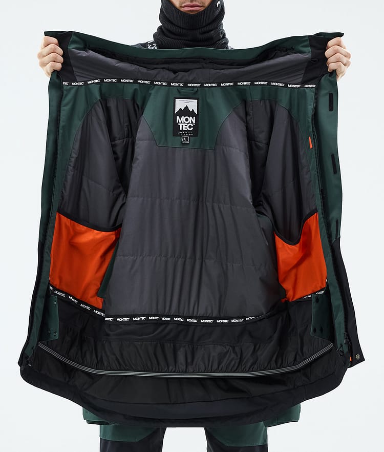 Montec Fawk Lumilautailutakki Miehet Dark Atlantic/Black, Kuva 10 / 10