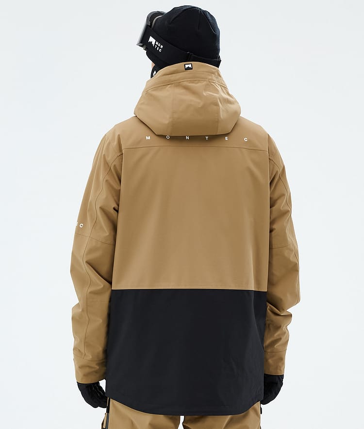 Montec Fawk Lumilautailutakki Miehet Gold/Black, Image 6 of 9