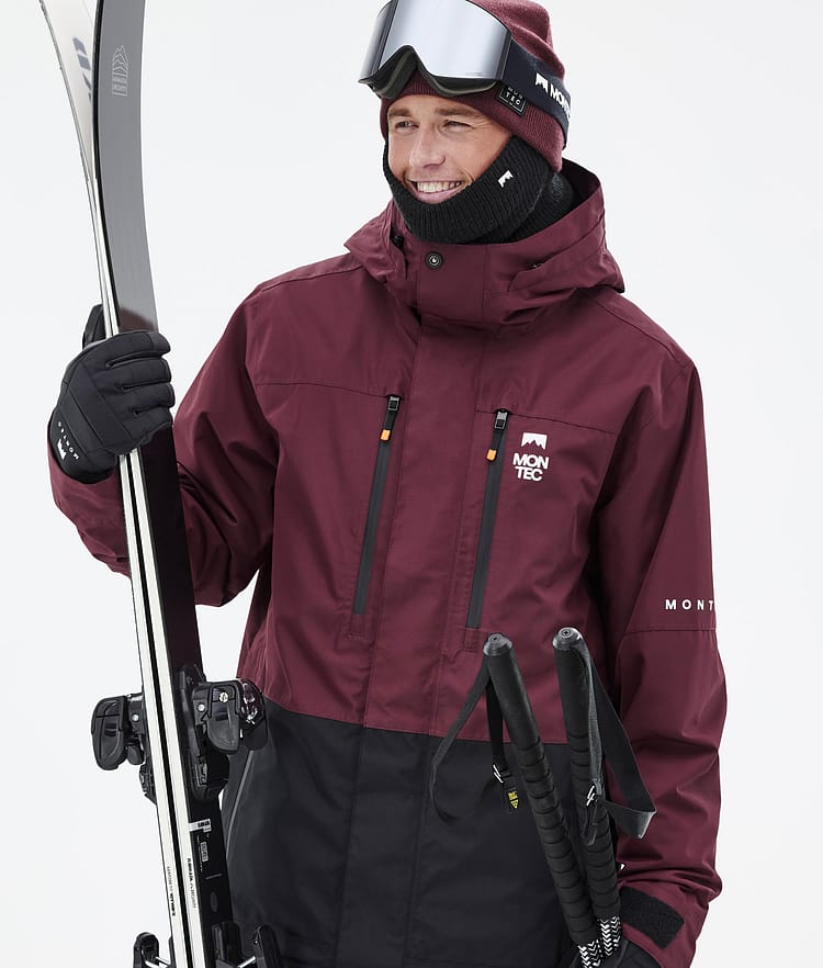 Montec Fawk Laskettelutakki Miehet Burgundy/Black, Kuva 2 / 10