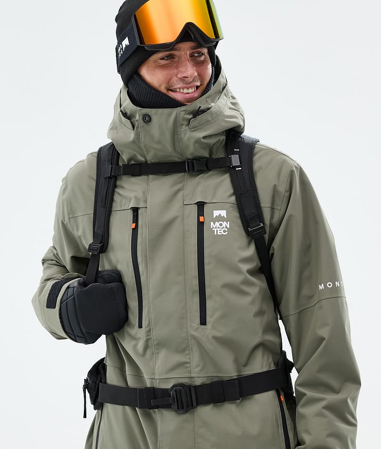 Montec Fawk Lumilautailutakki Miehet Greenish, Kuva 2 / 10