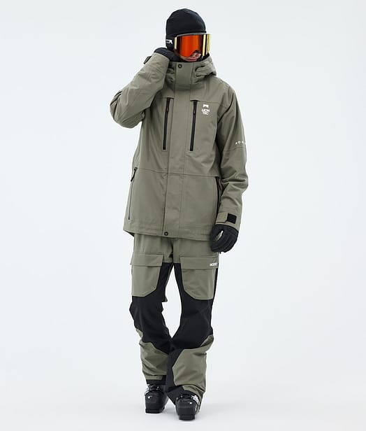 Montec Fawk Laskettelu Outfit Greenish/Black