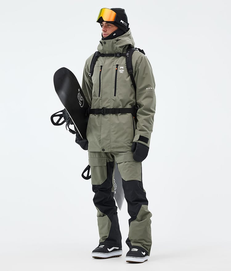 Montec Fawk Lumilautailutakki Miehet Greenish, Kuva 3 / 10