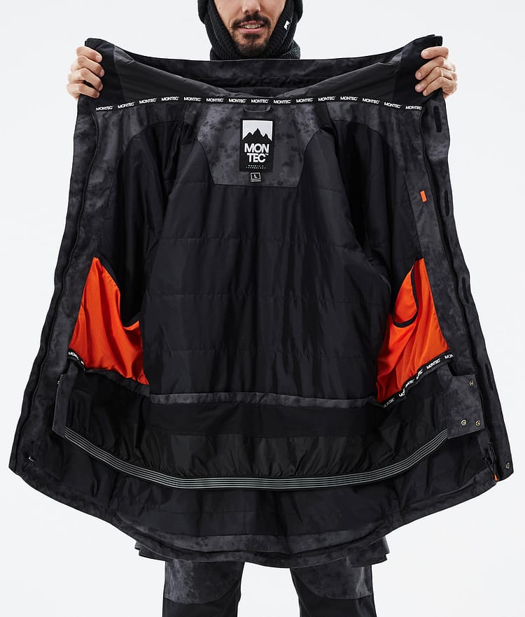 Montec Fawk Laskettelutakki Miehet Black Tiedye, Kuva 10 / 10