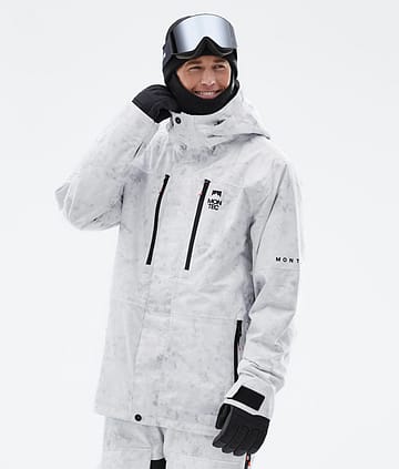 Montec Fawk Lumilautailutakki White Tiedye