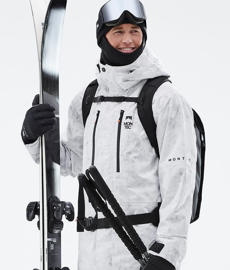 Montec Fawk Laskettelutakki Miehet White Tiedye, Kuva 3 / 11