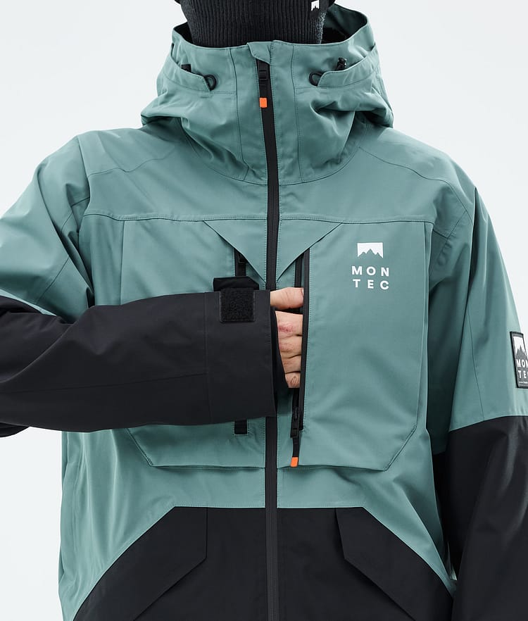 Montec Arch Lumilautailutakki Miehet Atlantic/Black, Kuva 9 / 10