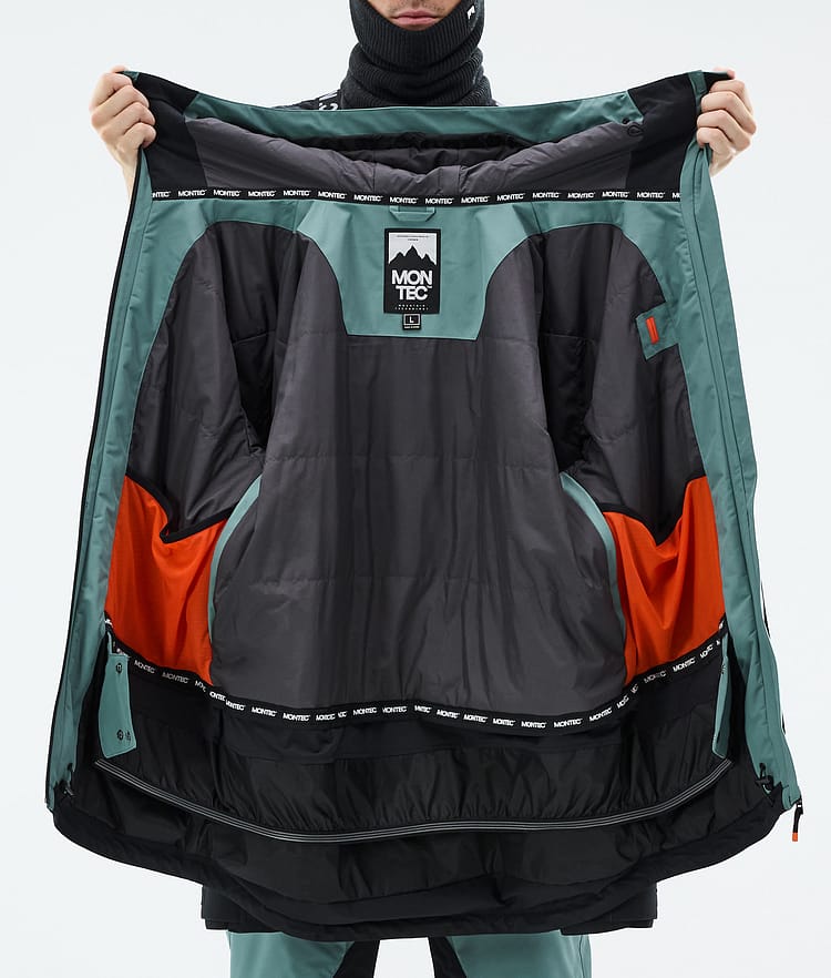 Montec Arch Lumilautailutakki Miehet Atlantic/Black, Kuva 10 / 10