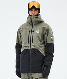 Montec Arch Lumilautailutakki Miehet Greenish/Black