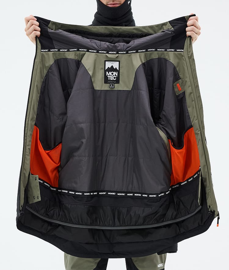 Montec Arch Lumilautailutakki Miehet Greenish/Black, Kuva 10 / 10