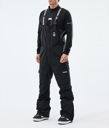 Montec Fawk Lumilautailuhousut Black