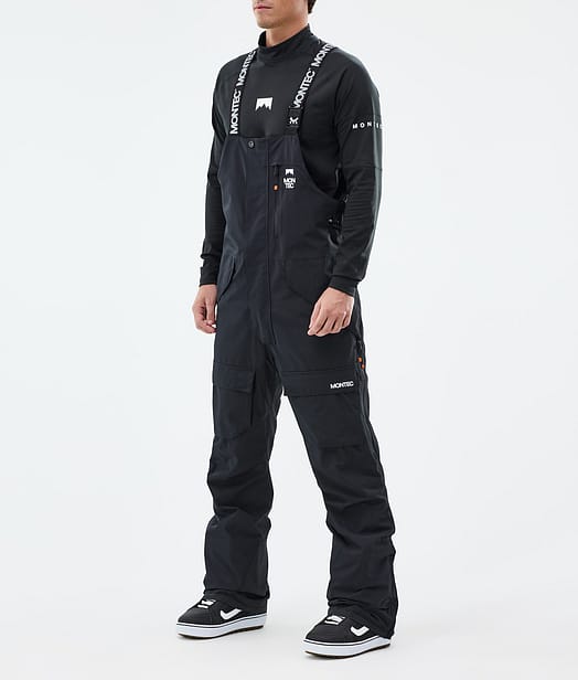 Montec Fawk Lumilautailuhousut Miehet Black