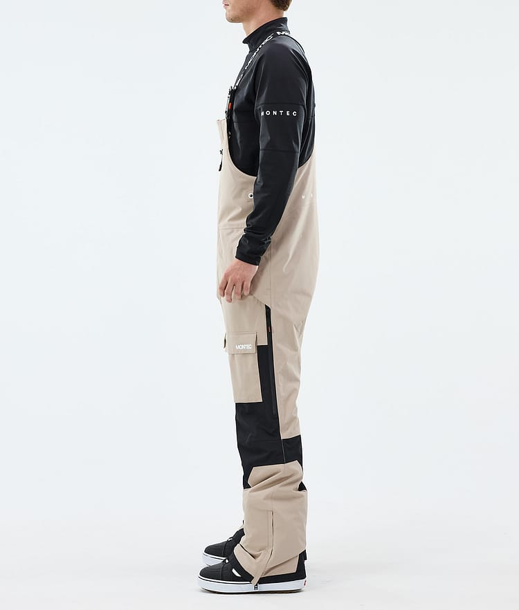 Montec Fawk Lumilautailuhousut Miehet Sand/Black, Image 3 of 7