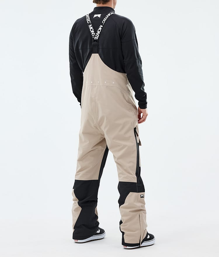 Montec Fawk Lumilautailuhousut Miehet Sand/Black, Image 4 of 7