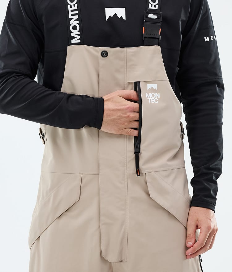 Montec Fawk Lumilautailuhousut Miehet Sand/Black, Image 6 of 7