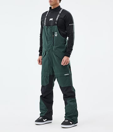 Montec Fawk Lumilautailuhousut Miehet Dark Atlantic/Black