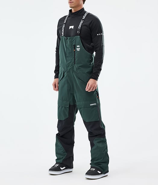 Montec Fawk Lumilautailuhousut Miehet Dark Atlantic/Black