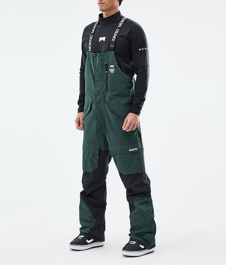 Montec Fawk Lumilautailuhousut Miehet Dark Atlantic/Black, Kuva 1 / 6