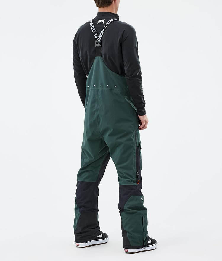 Montec Fawk Lumilautailuhousut Miehet Dark Atlantic/Black, Kuva 3 / 6