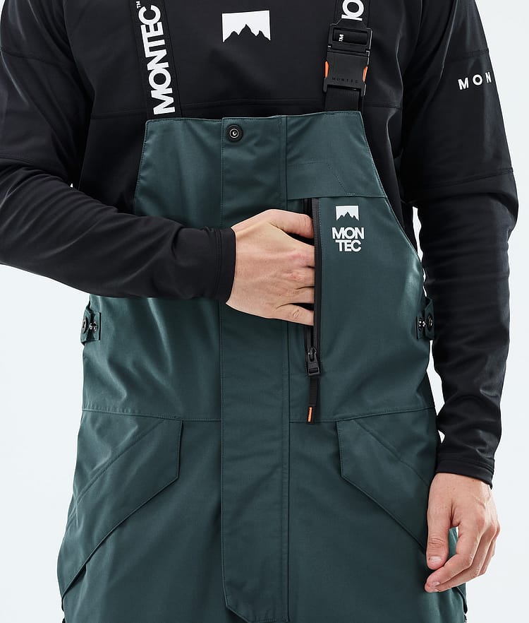 Montec Fawk Lumilautailuhousut Miehet Dark Atlantic/Black, Kuva 6 / 7
