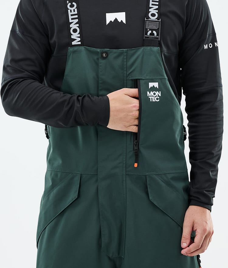 Montec Fawk Lumilautailuhousut Miehet Dark Atlantic/Black, Kuva 5 / 6