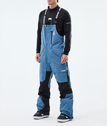 Montec Fawk Lumilautailuhousut Blue Steel/Black