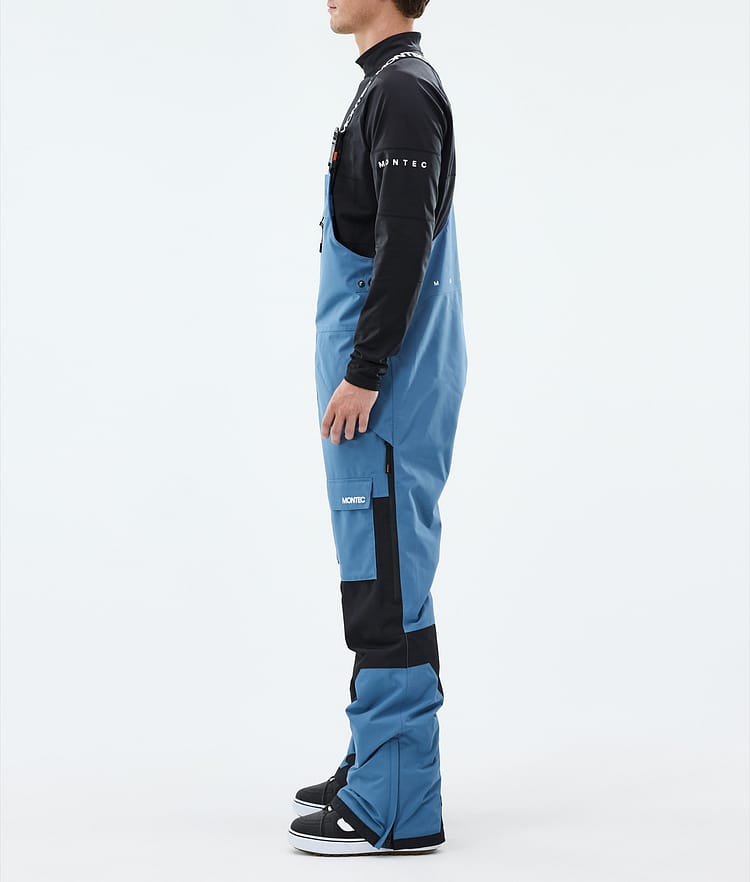 Montec Fawk Lumilautailuhousut Miehet Blue Steel/Black, Image 4 of 8