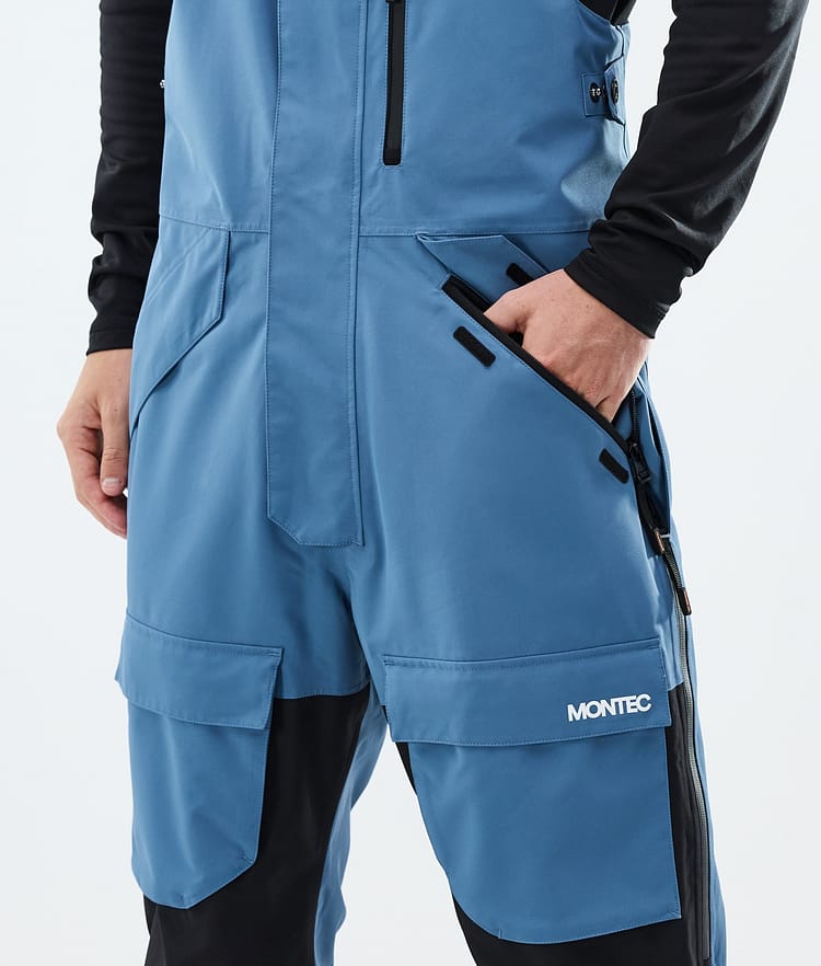 Montec Fawk Lumilautailuhousut Miehet Blue Steel/Black, Image 6 of 8