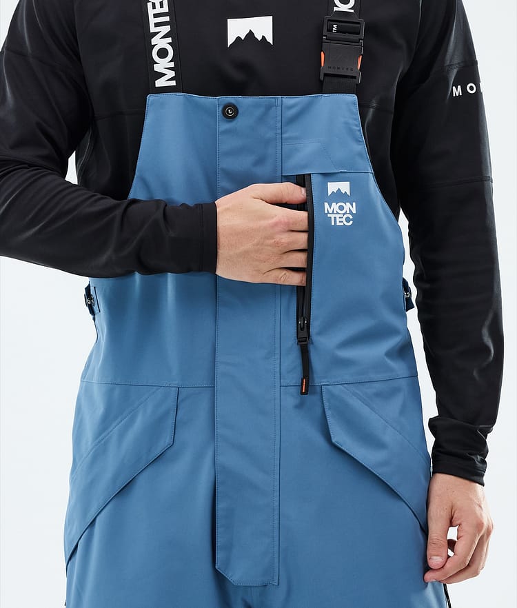 Montec Fawk Lumilautailuhousut Miehet Blue Steel/Black, Image 7 of 8