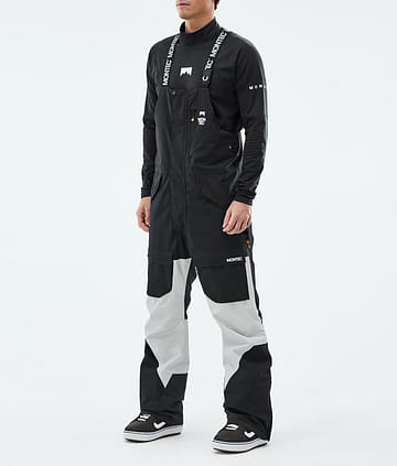 Montec Fawk Lumilautailuhousut Miehet Black/Light Grey