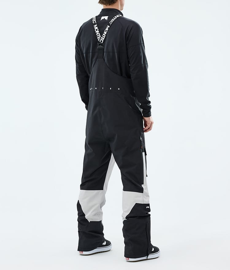 Montec Fawk Lumilautailuhousut Miehet Black/Light Grey, Kuva 3 / 6