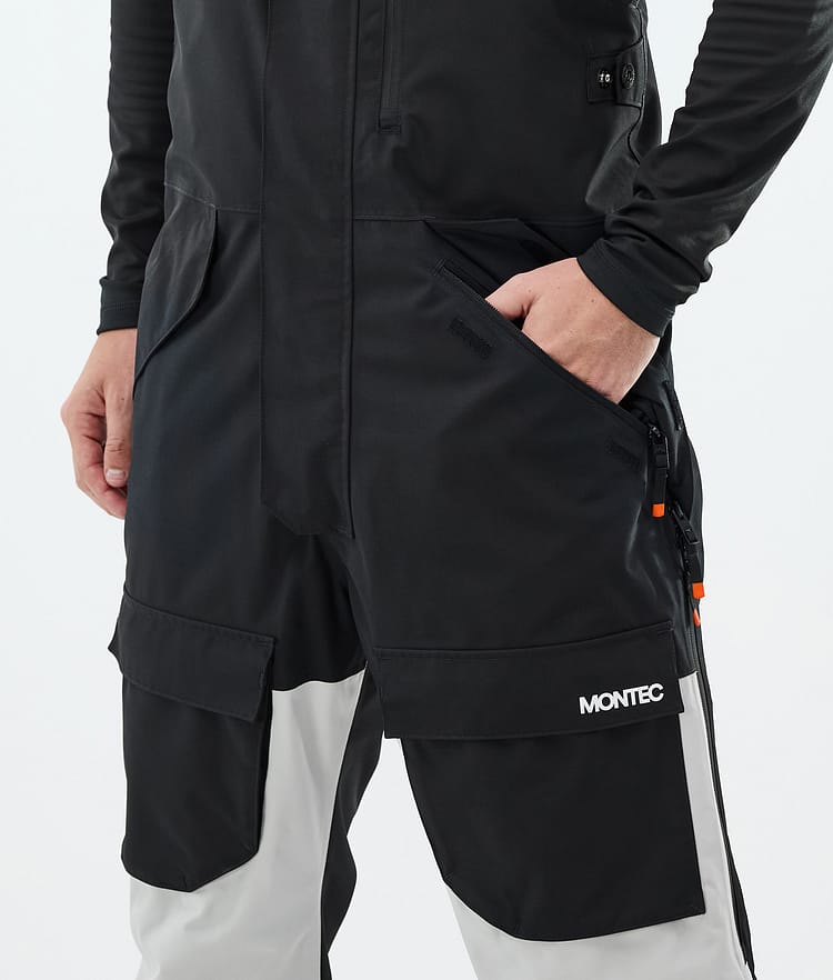 Montec Fawk Lasketteluhousut Miehet Black/Light Grey, Kuva 4 / 6