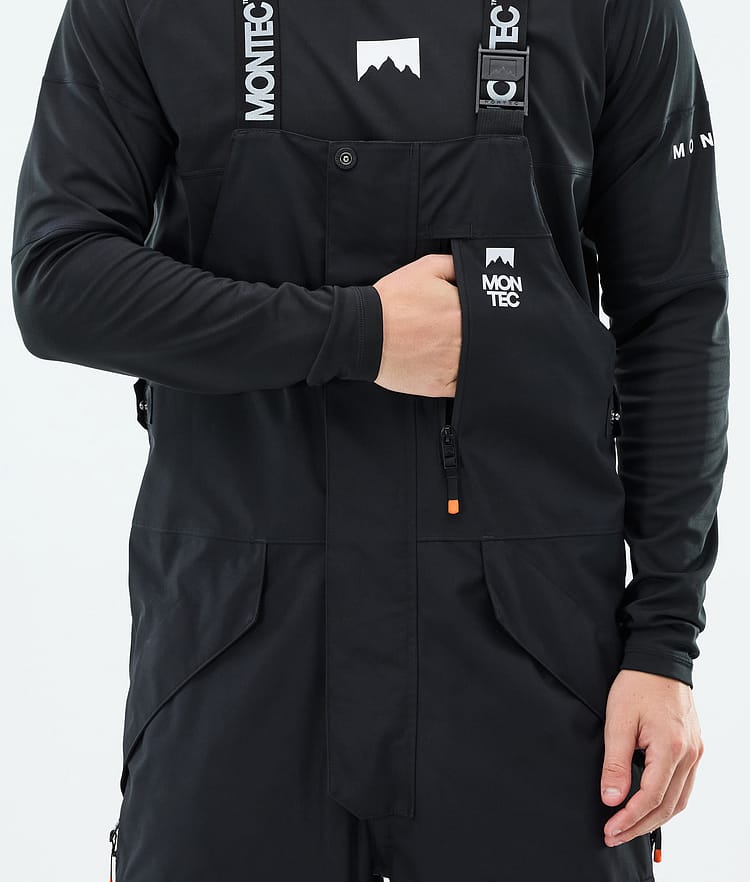 Montec Fawk Lasketteluhousut Miehet Black/Light Grey, Kuva 5 / 6