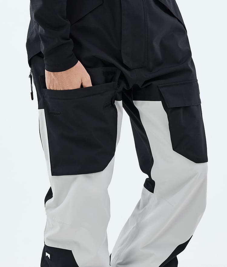 Montec Fawk Lumilautailuhousut Miehet Black/Light Grey, Kuva 6 / 6