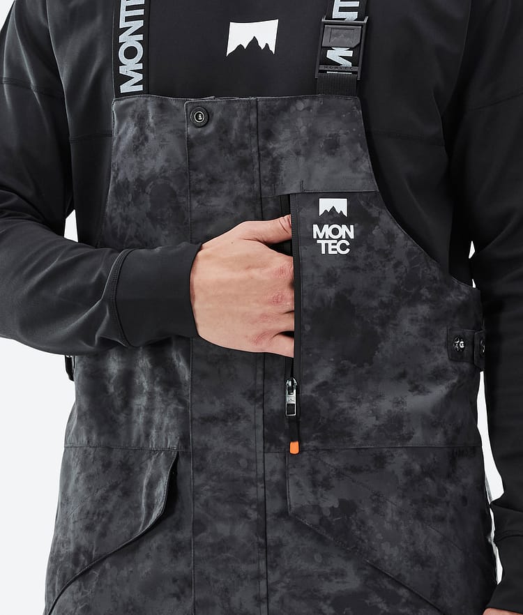 Montec Fawk Lumilautailuhousut Miehet Black Tiedye, Kuva 5 / 6