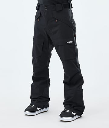 Montec Kirin Lumilautailuhousut Black