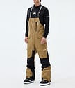 Montec Fawk Lumilautailuhousut Miehet Gold/Black