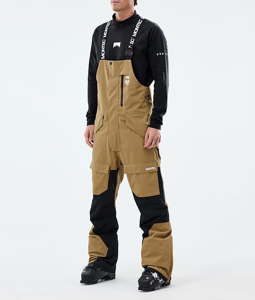 Montec Fawk Lasketteluhousut Miehet Gold/Black
