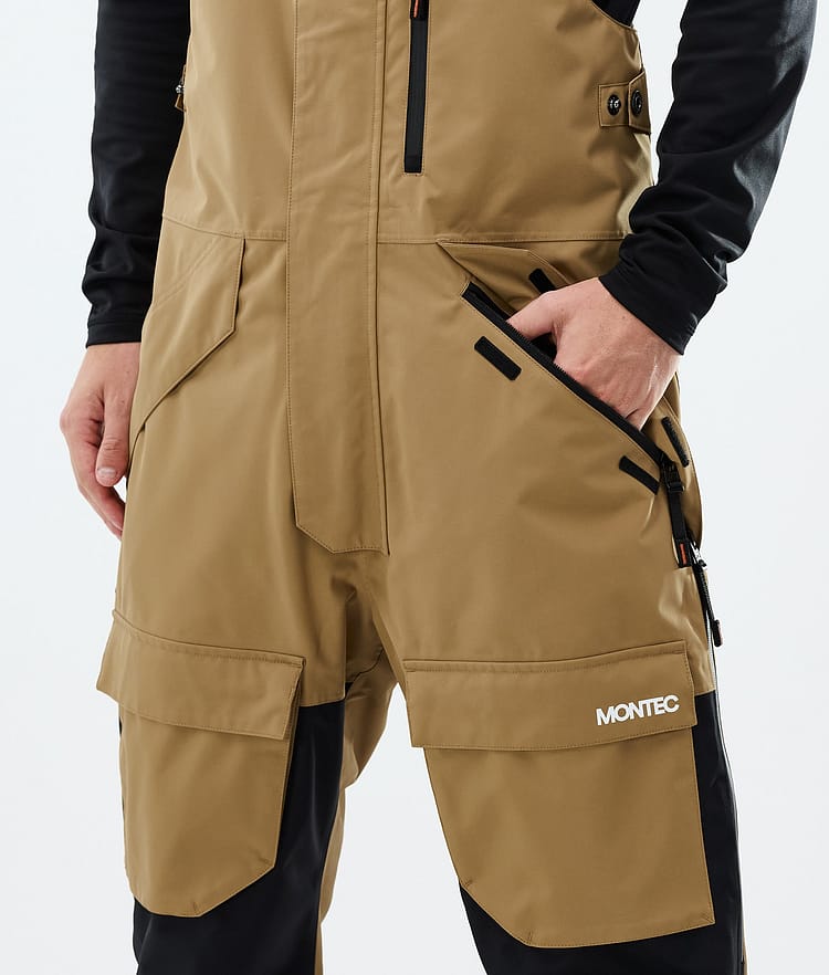 Montec Fawk Lumilautailuhousut Miehet Gold/Black, Kuva 5 / 7