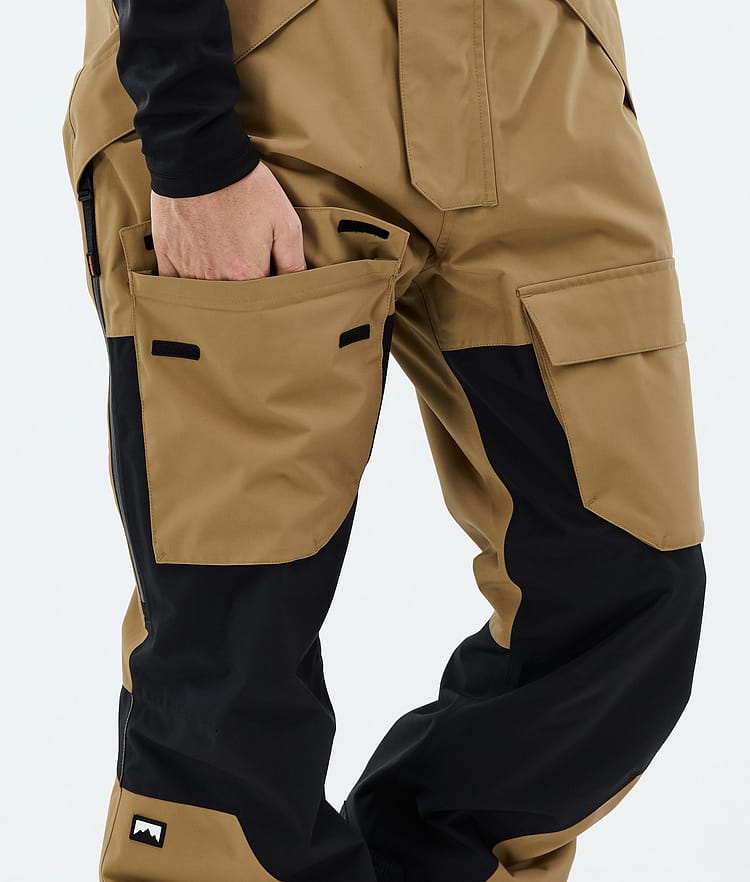 Montec Fawk Lumilautailuhousut Miehet Gold/Black, Kuva 7 / 7